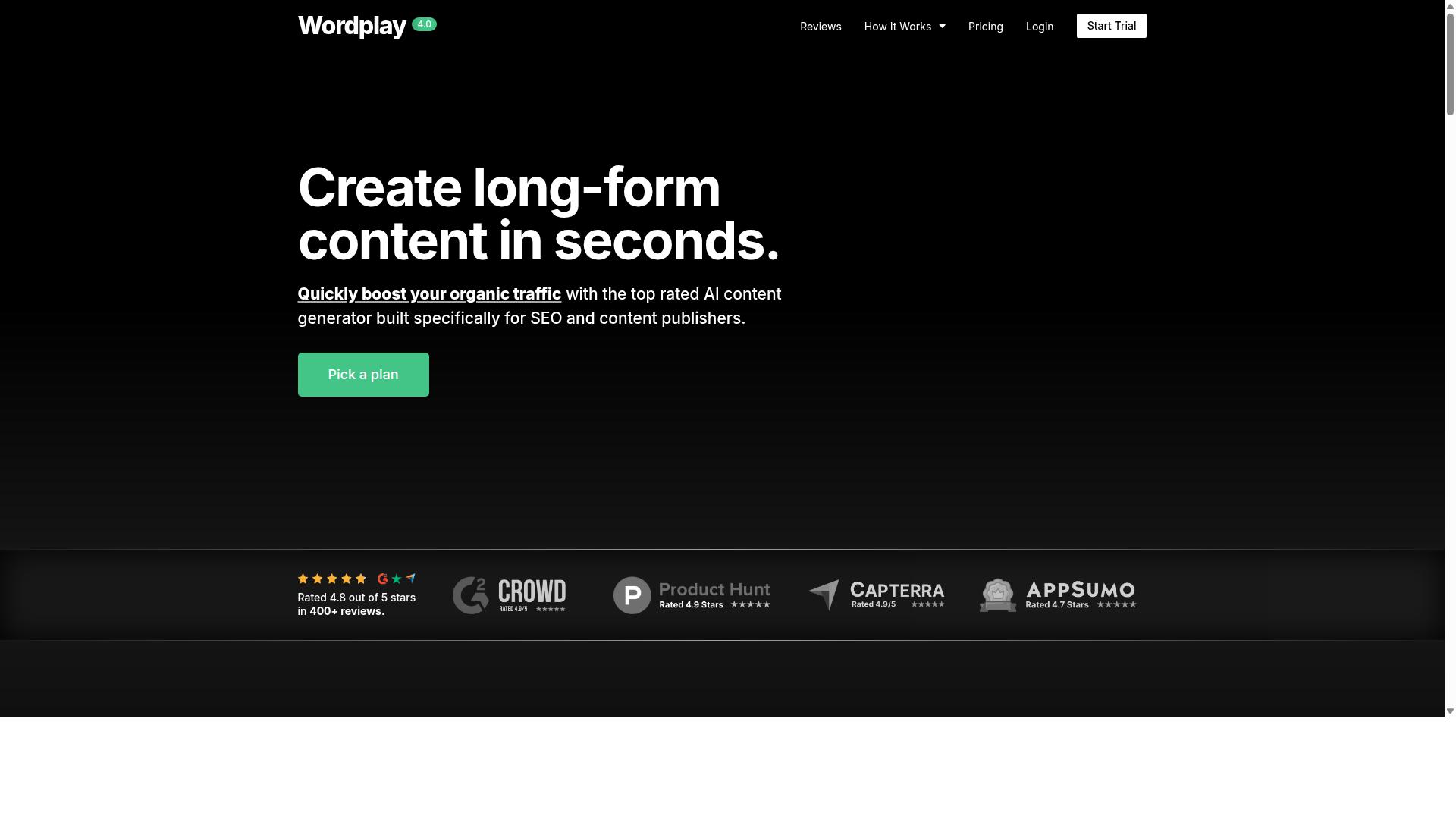 Wordplay.ai website